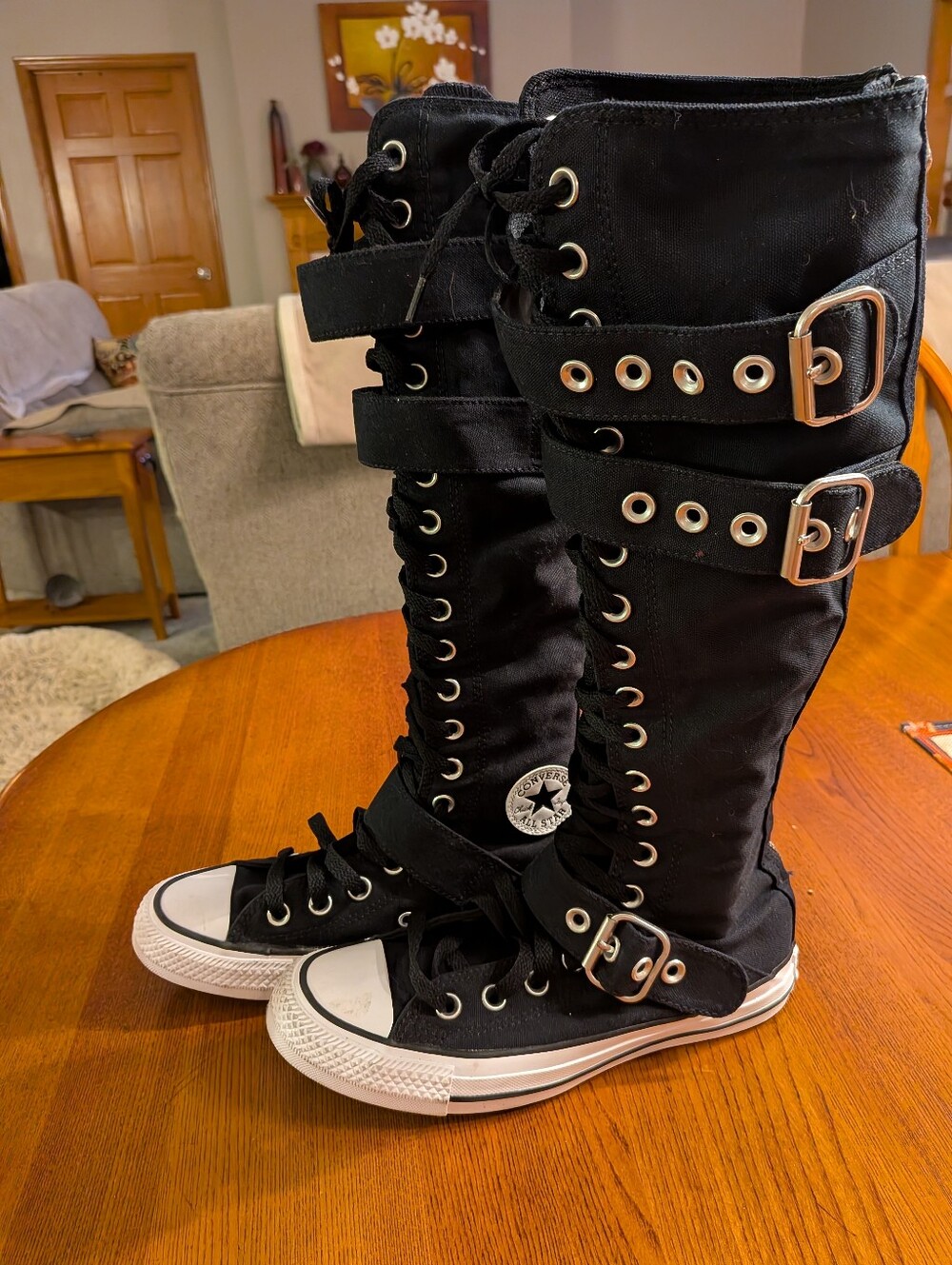 Converse All Star XX Knee High Sneakers 6